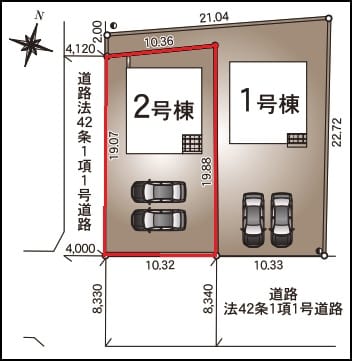 区画図