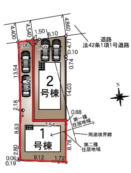 区画図