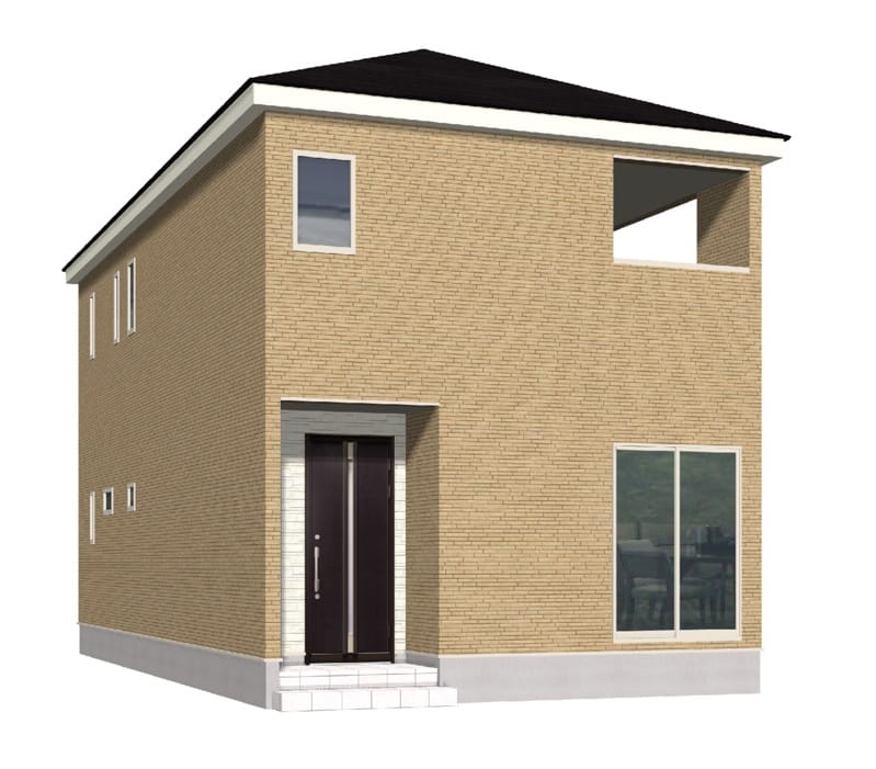 1号棟:完成予想図