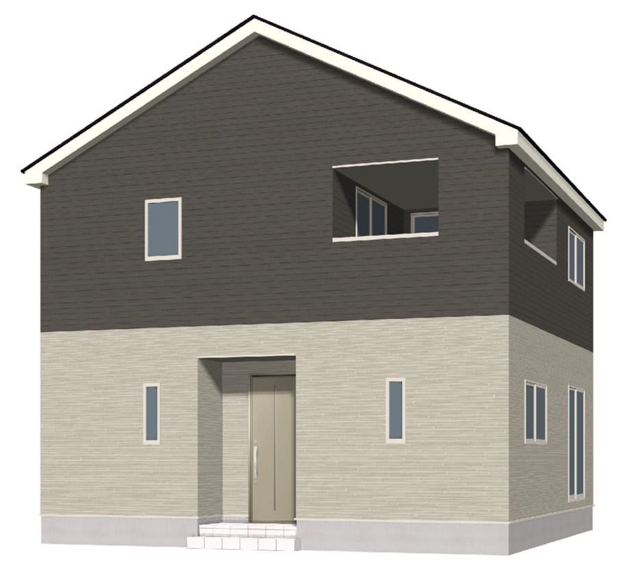 1号棟:完成予想図