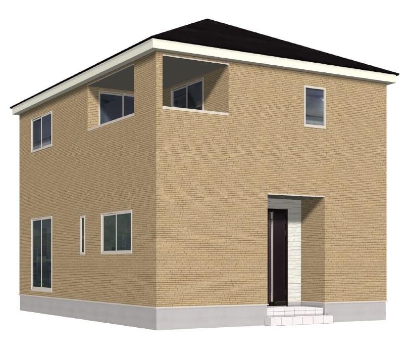 2号棟:外観イメージ図