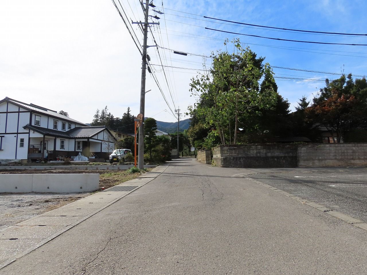 前面道路