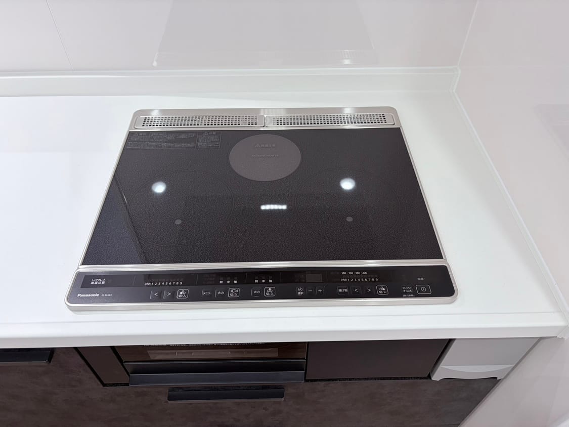火を使わないIHクッキングヒーターを採用したオール電化住宅!調理時のお手入れもしやすく、毎日の暮らしを快適にサポートしてくれます。