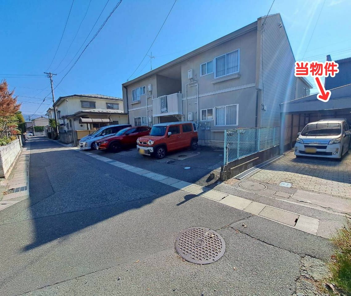 前面道路の様子