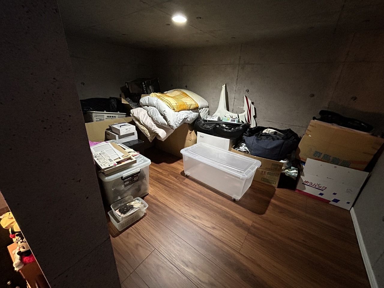 寝室 ロフト収納