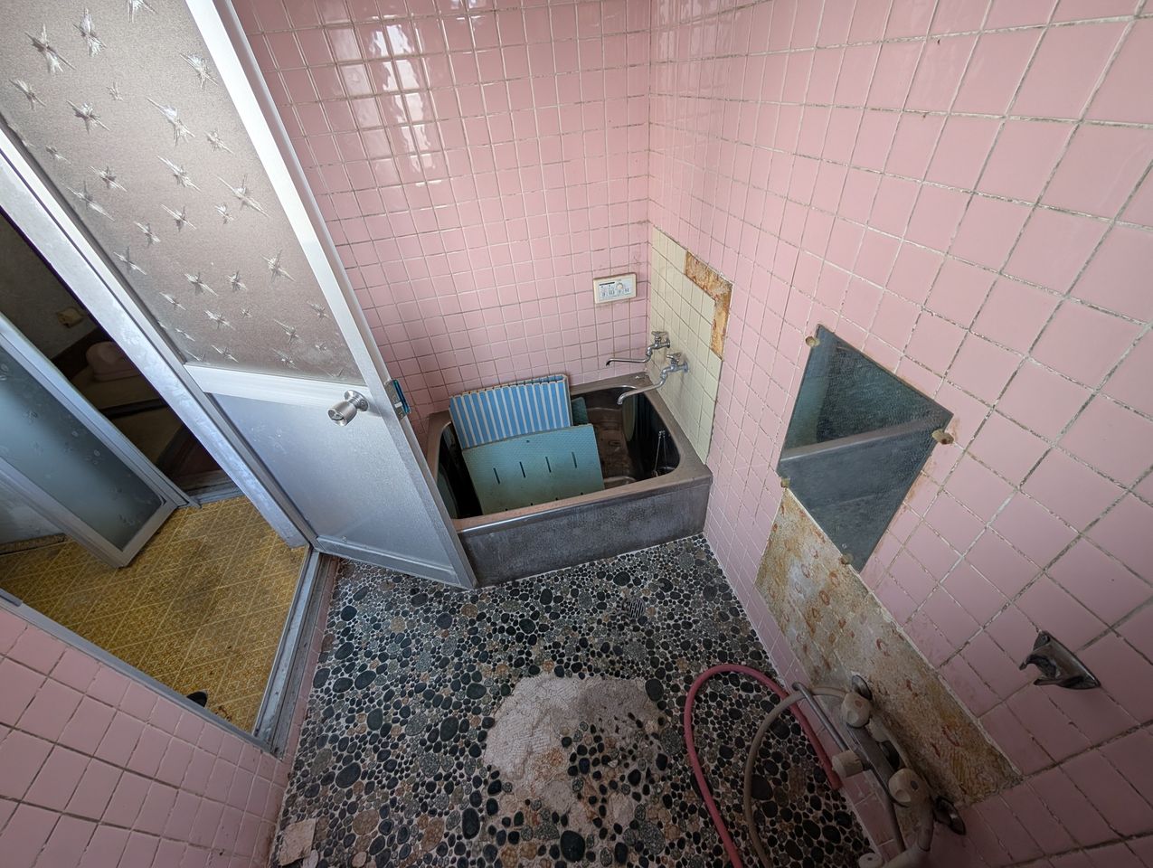 タイル風呂のメロディ