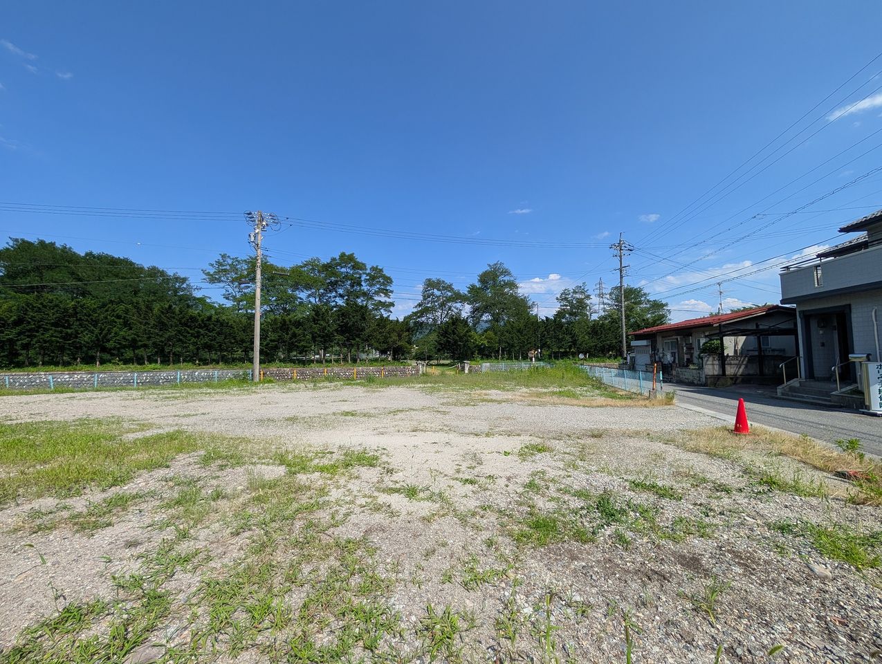 大新田の青い空の感じ