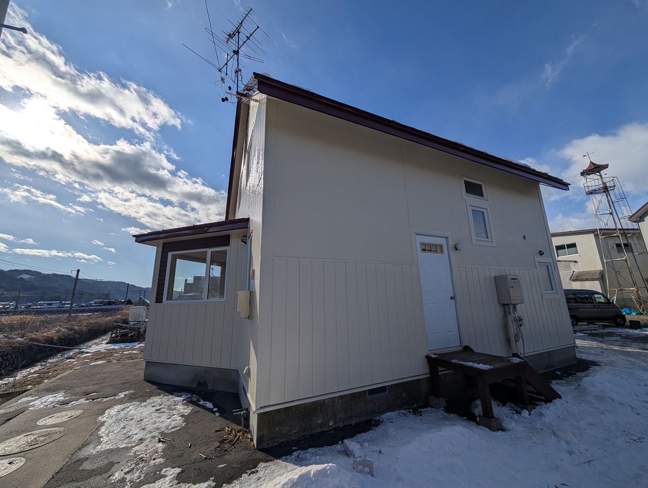 勝手口までかわいい仕様