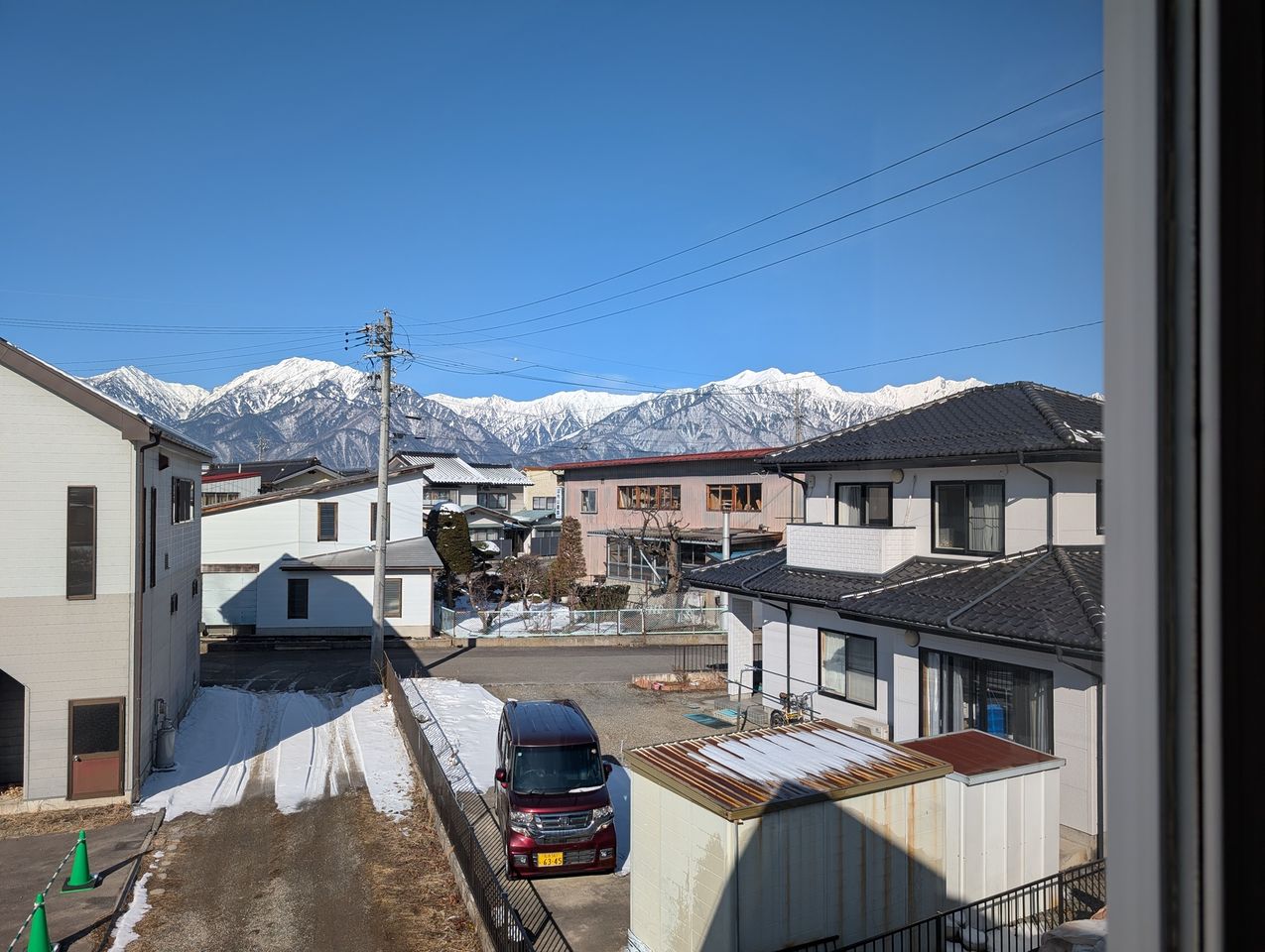 バカみたいにやまがきれいだゼ