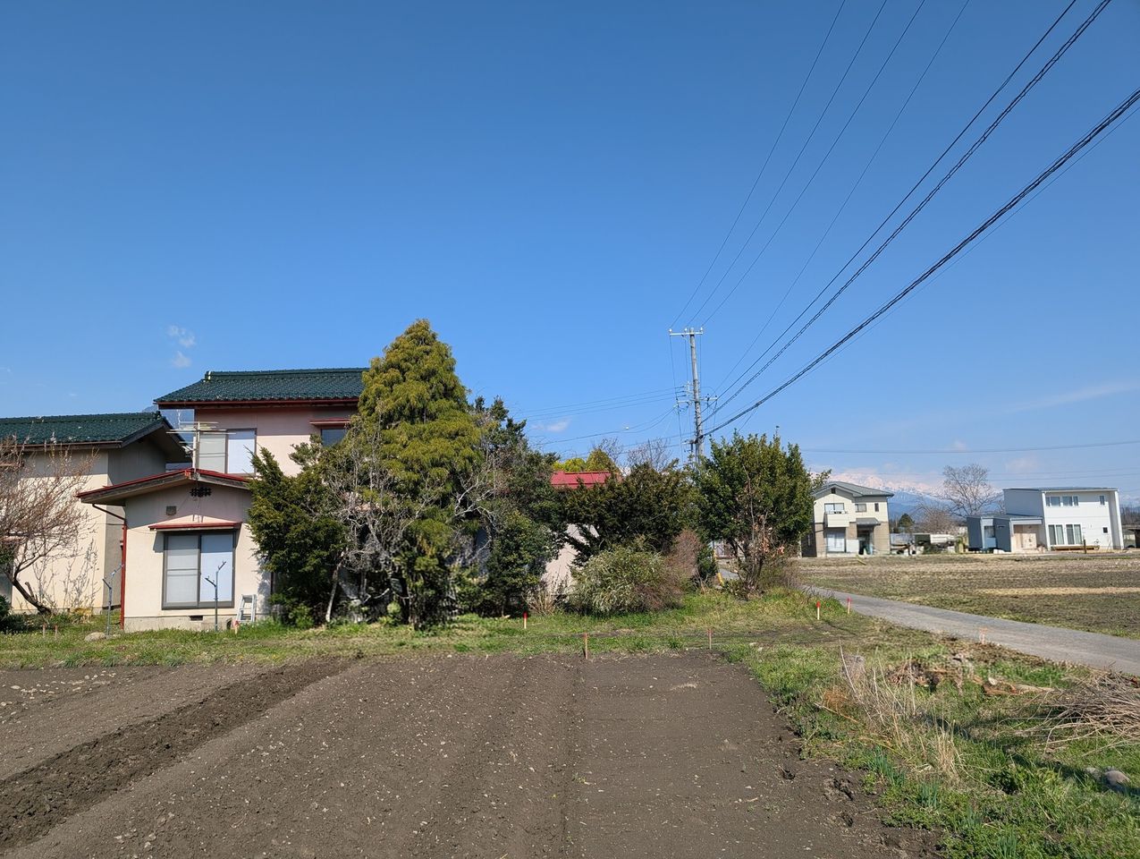 ご希望あれば家庭菜園も可能です。