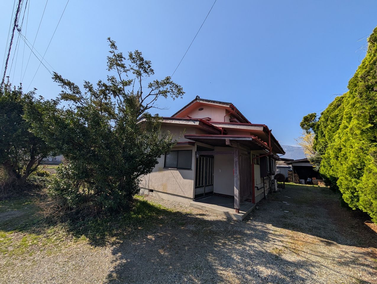 玄関手前もスルッと駐車可