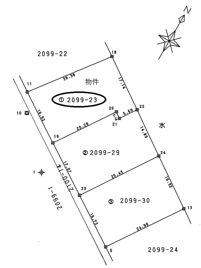 測量図もある由緒ある別荘地