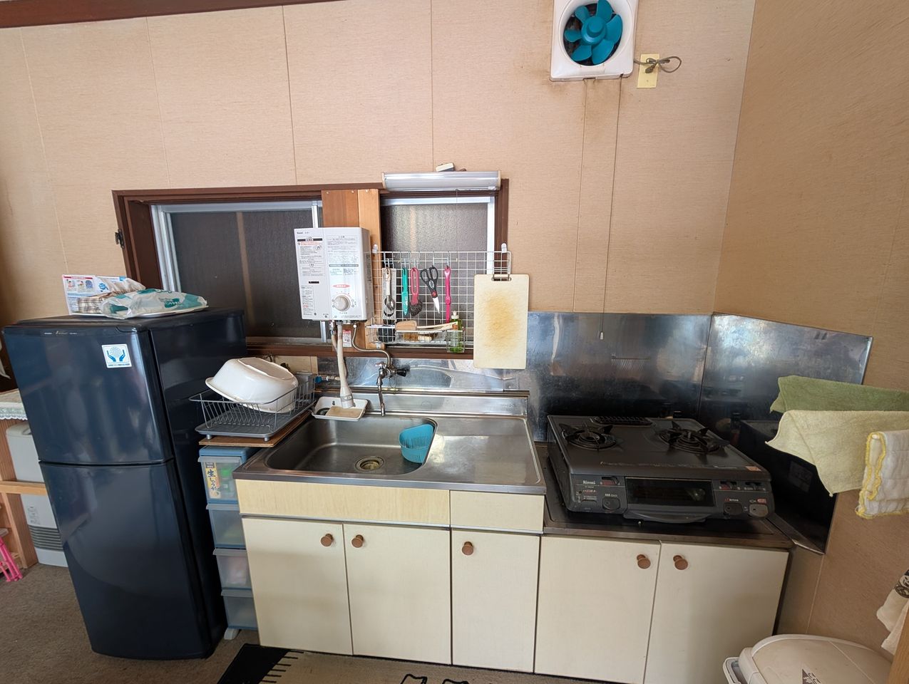 手ごろなサイズ感のキッチン