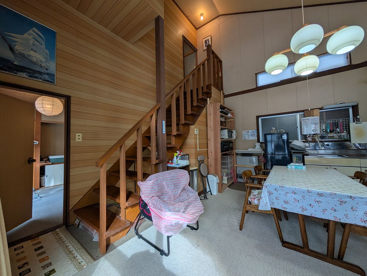 ワンルームに全部ある感