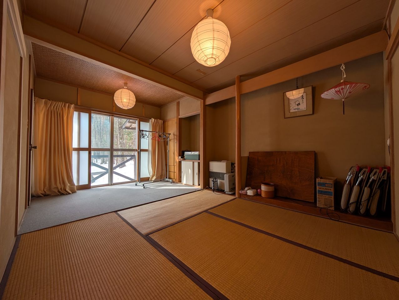 1階に和室もあるし