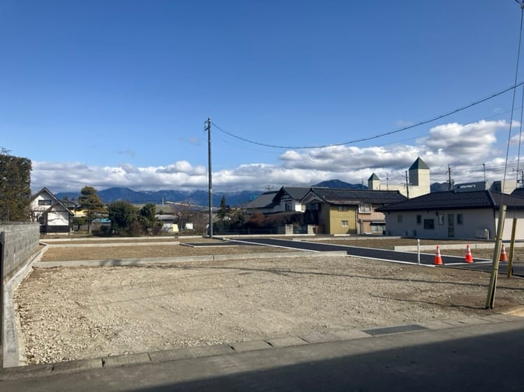 1号地西側より
