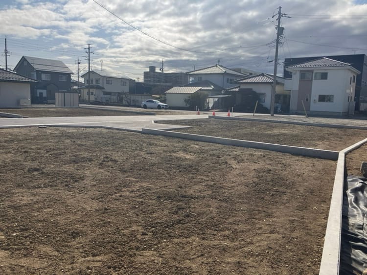 2号地北東より撮影