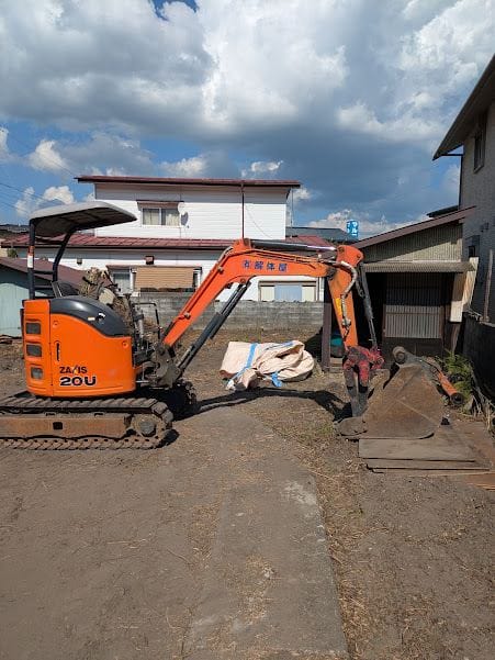 解体工事中