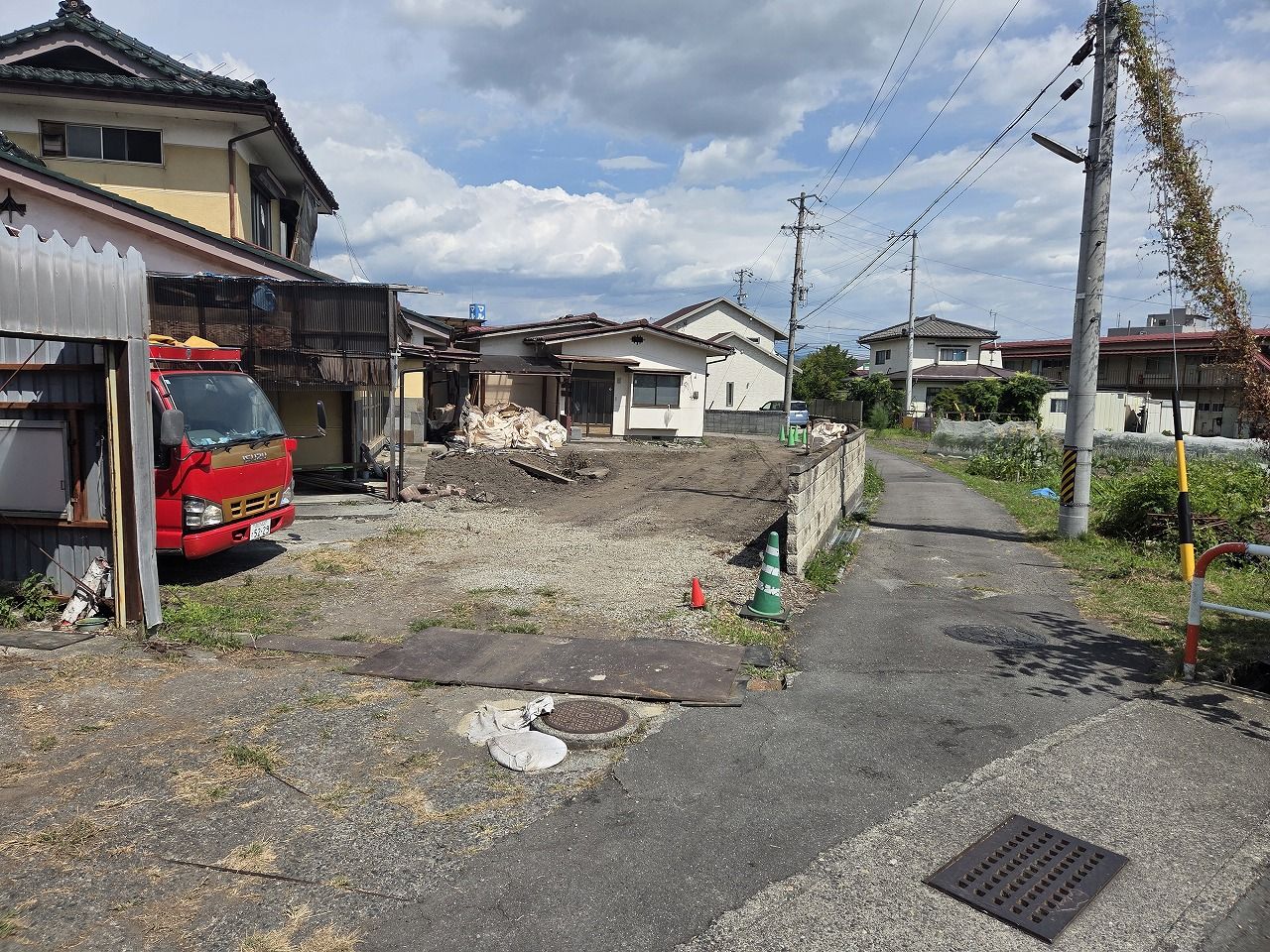 解体工事中