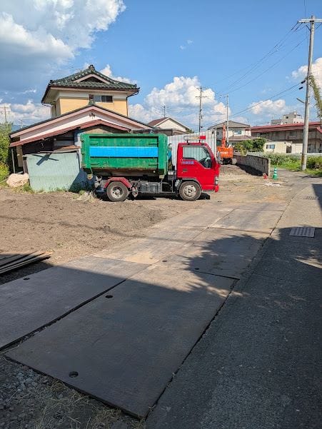 前面道路