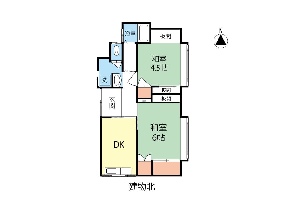 建物北