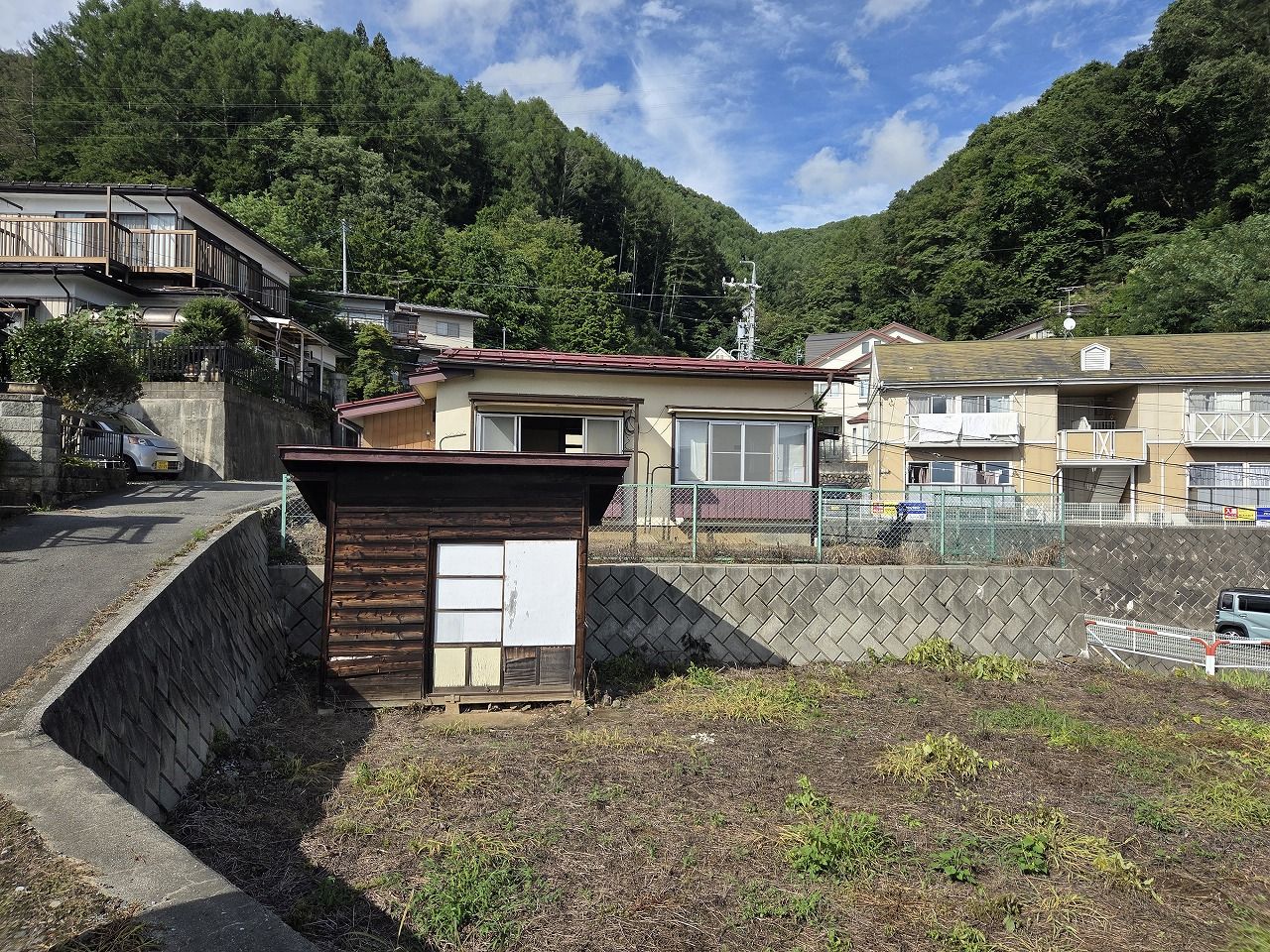 お庭 物置