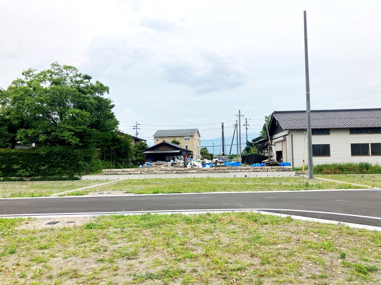 敷地より東方向眺望