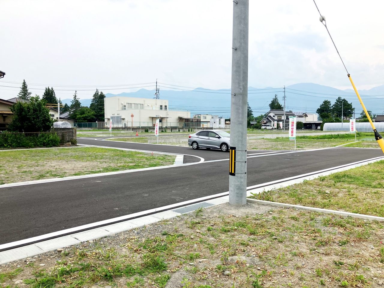 敷地より南西方向眺望