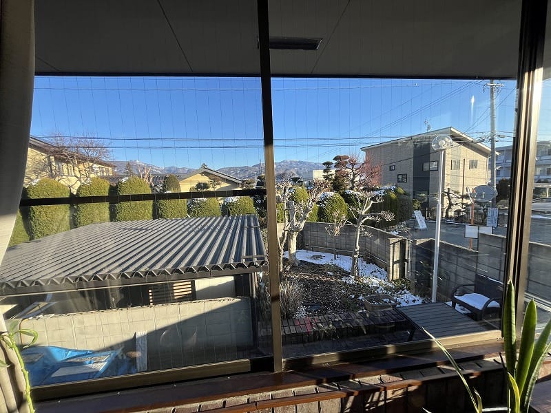 居間からの眺望②