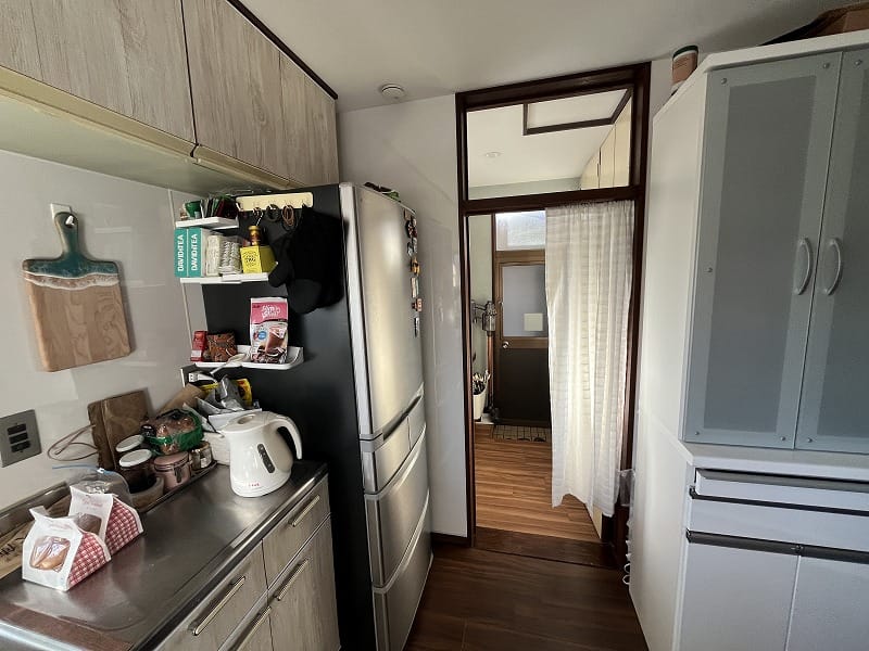 キッチンからユーティリティ①ー方向