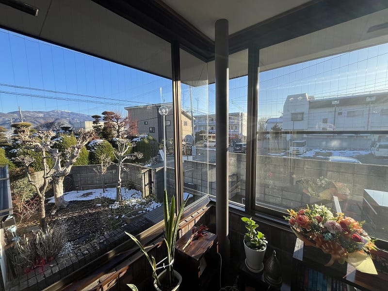 居間からの眺望③