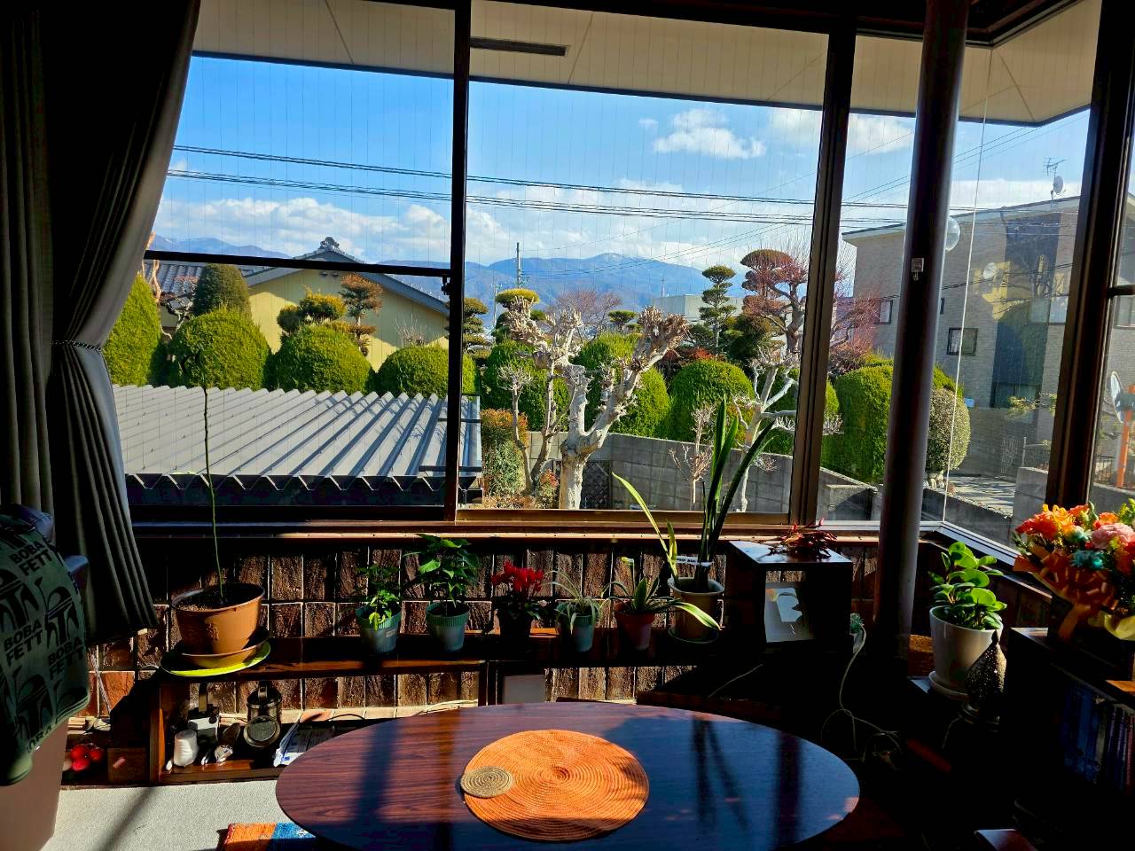 居間からの眺望①