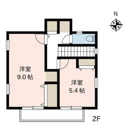 2階平面図