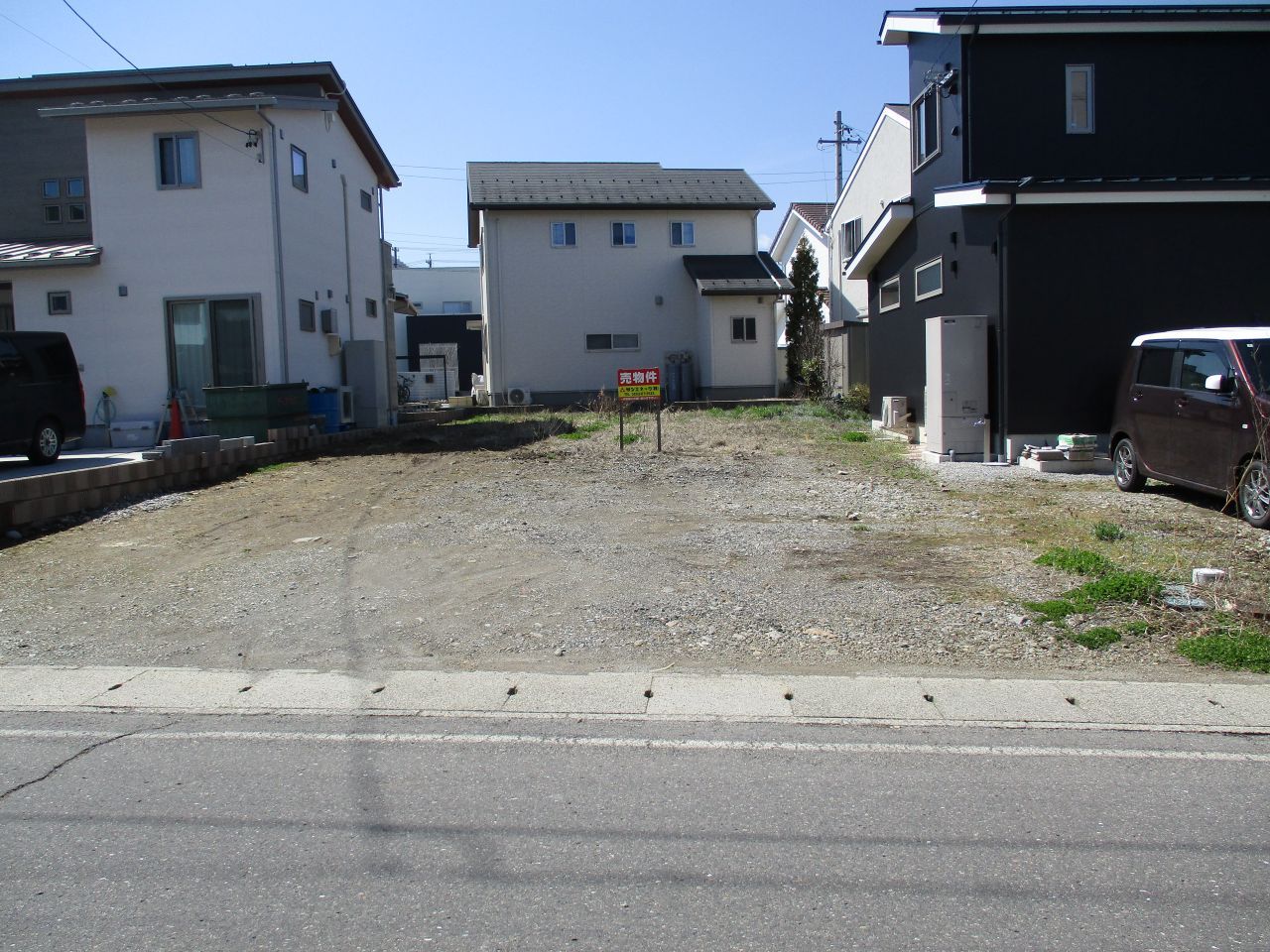 陽当たりの良い土地です