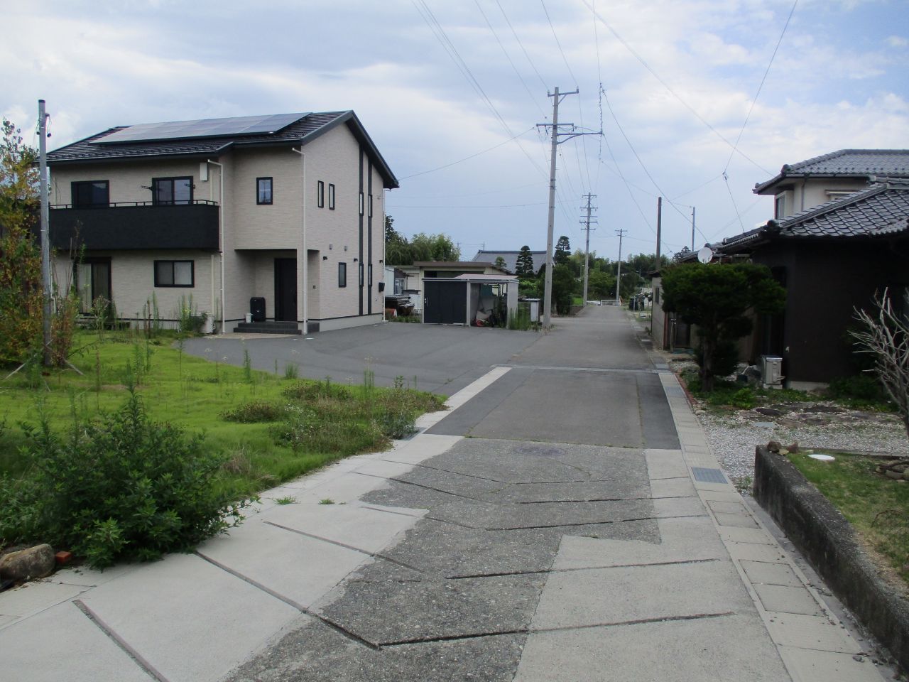 前面道路の様子