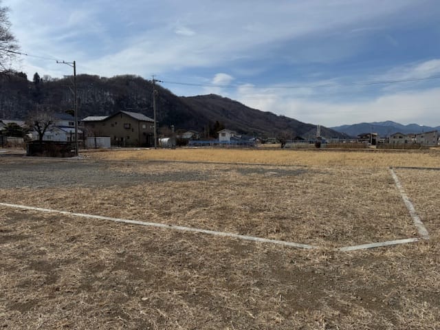 区画⑪側から撮影