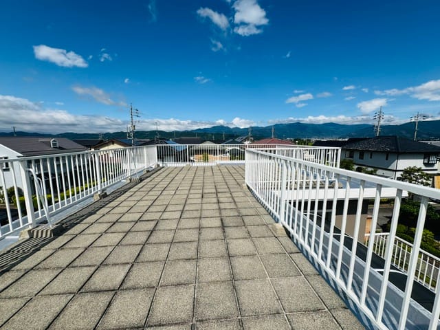 屋上テラス