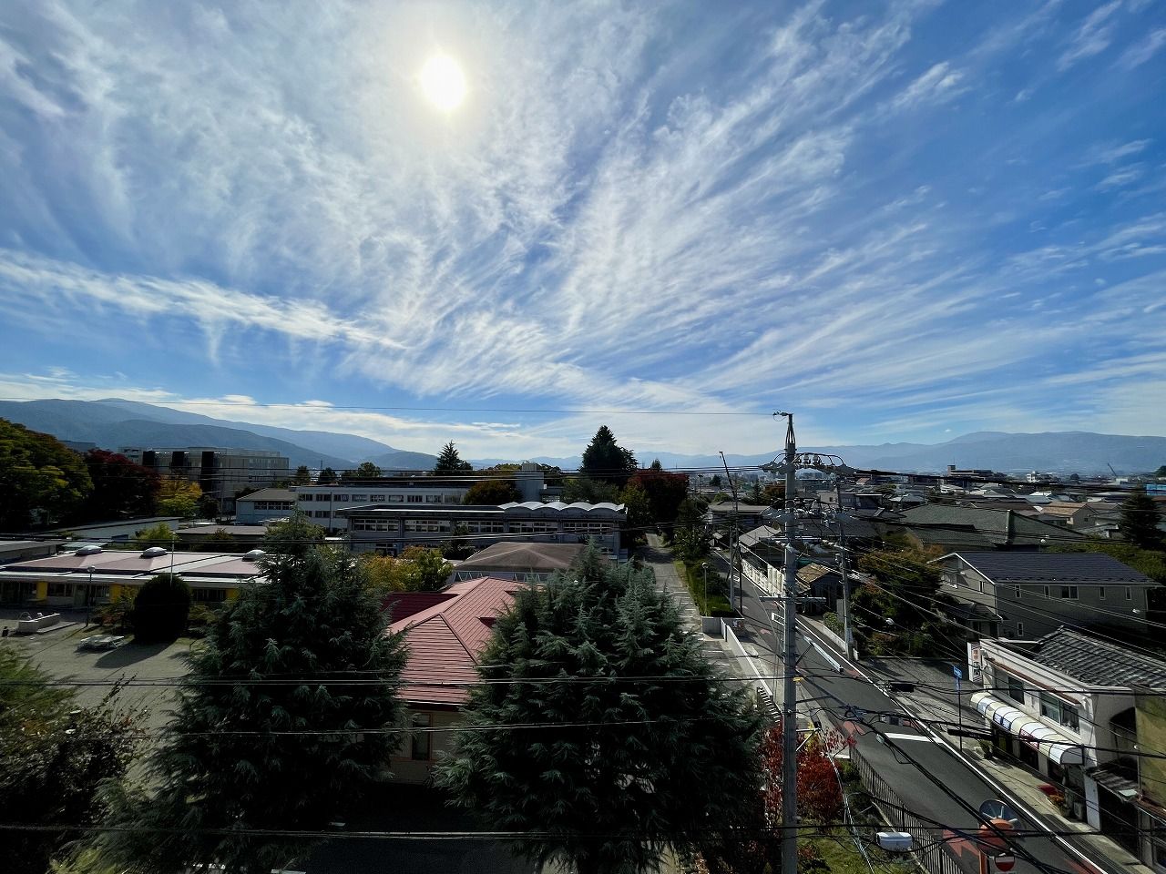 屋上からの眺望 南側