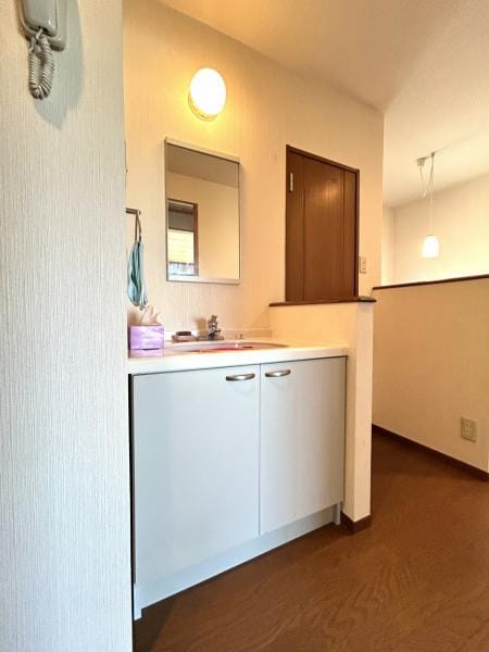 現況・2階洗面台