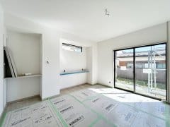 リビング リフォーム中