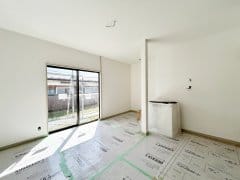 リビング リフォーム中