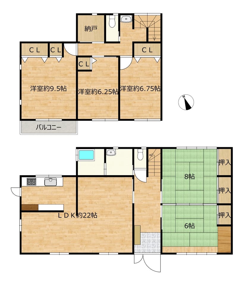 リフォーム後間取り