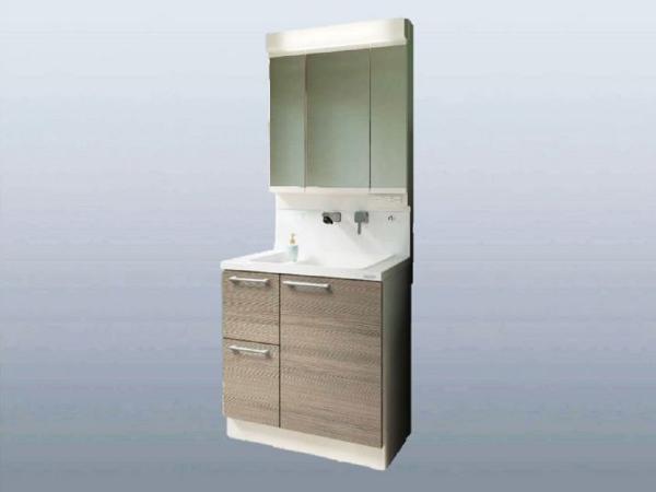 洗面化粧台 新品入替え