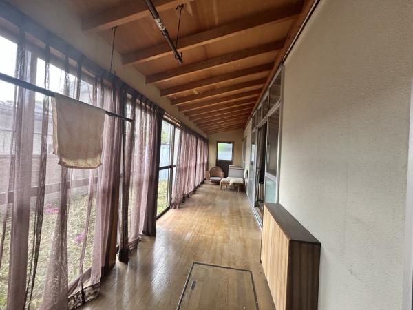 広縁→ウッドデッキにリフォーム前