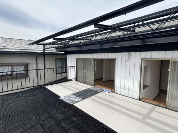 ベランダデッキ交換