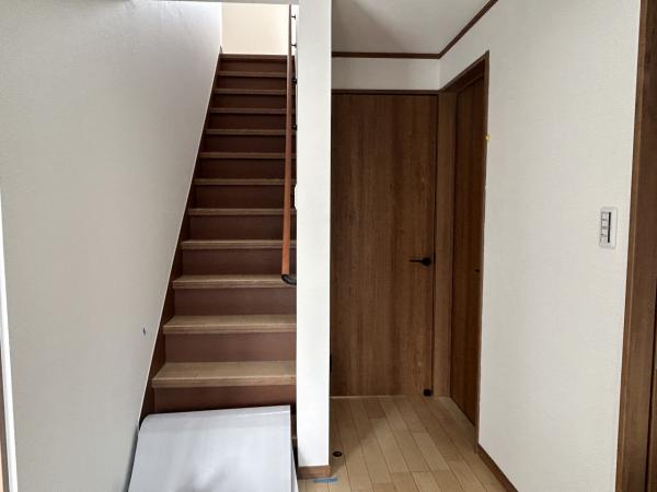 階段手摺り新設