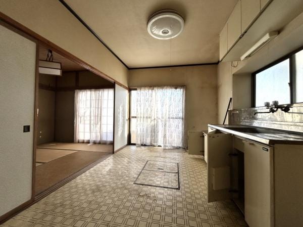 ダイニングリフォーム中