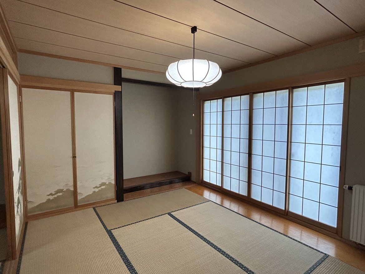 1階和室1、畳の表替え、襖。障子の張替え、