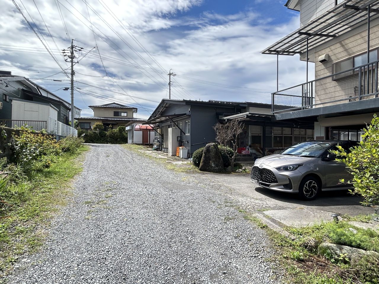 前面道路